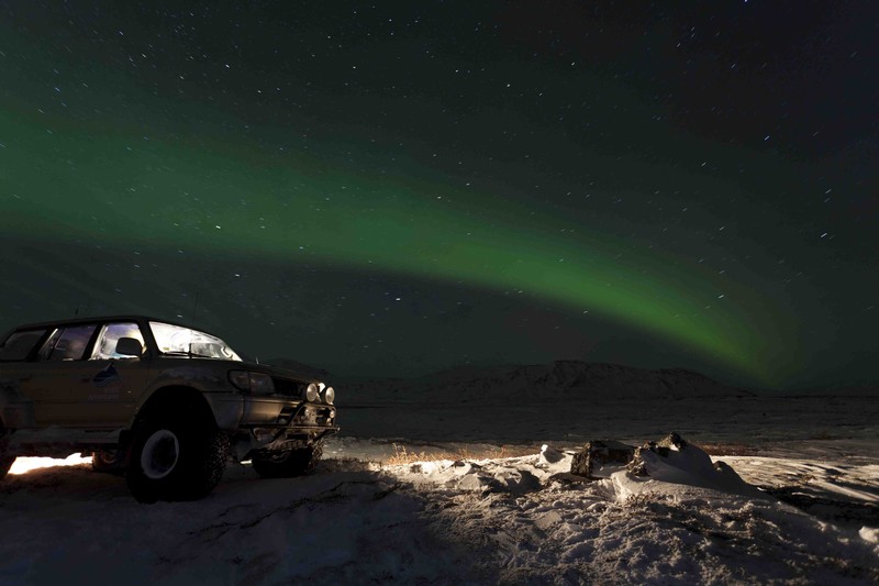 Iceland northern lights jeep tour #2